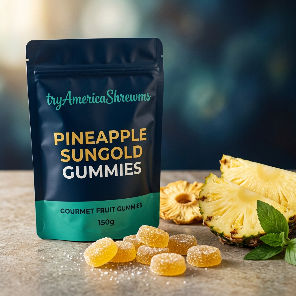 Pineapple Sungold Gummies - Image 2